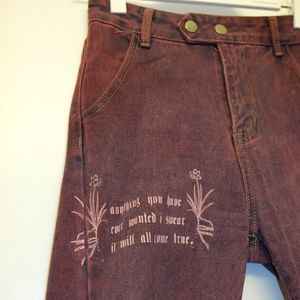 Custom Minus Us Ripped Jeans